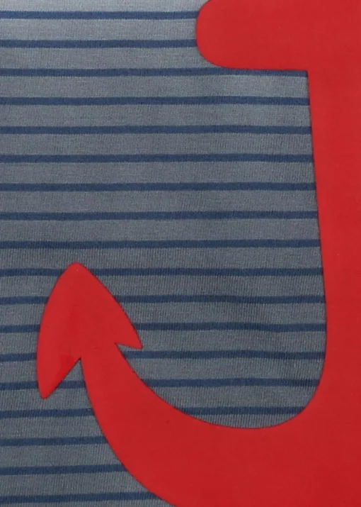 Lilly & Sid Multicoloured Anchor Print T-Shirt (24 Months- 8 Years)