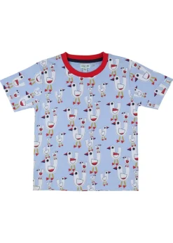 Lilly & Sid Multicoloured Seagull & Stripe Print Top 2 Pack (0-8 Years)