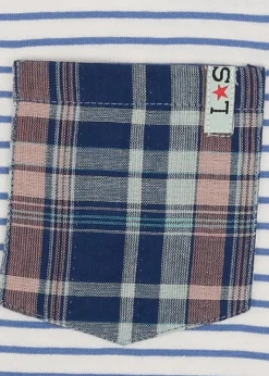 Lilly & Sid Multicoloured Stripe Print T-Shirt (24 Months- 8 Years)