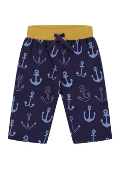 Lilly & Sid Multicoloured Anchor & Stripe Shorts 2 pack (0-8 Years)