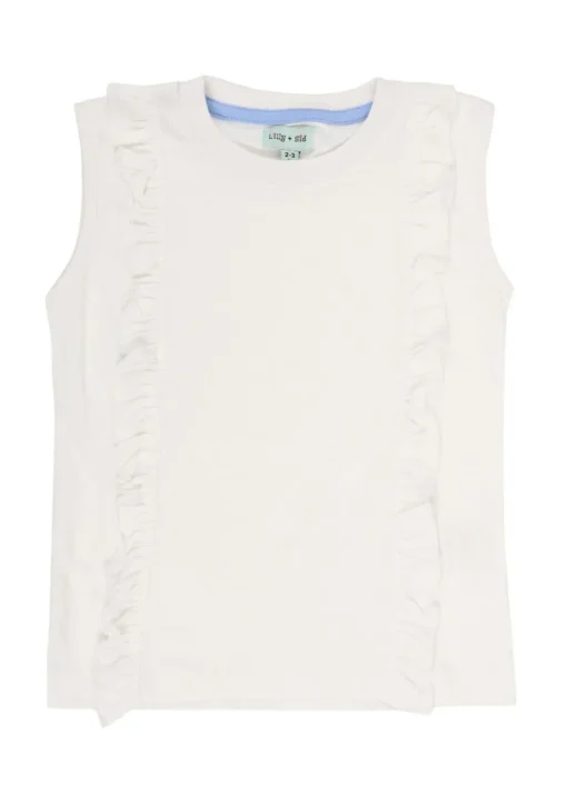 Lilly & Sid Multicoloured Seahorse Print & Plain Top 2 pack (0-8 Years)