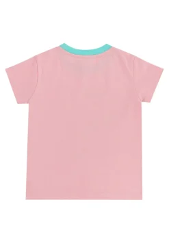 Lilly & Sid Pink Beach Print Top (0-8 Years)