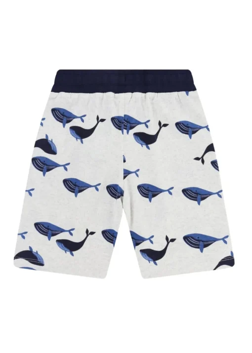 Lilly & Sid White Sea Dolphin Applique T Shirt (0-8 Years)