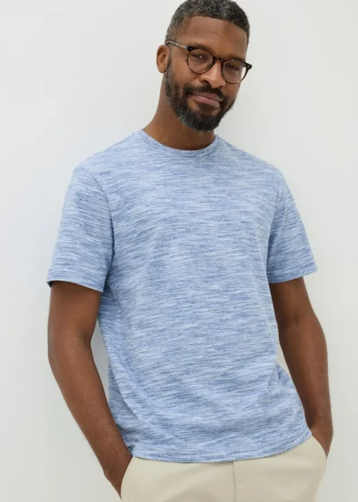 Lincoln Blue Two Tone T-Shirt