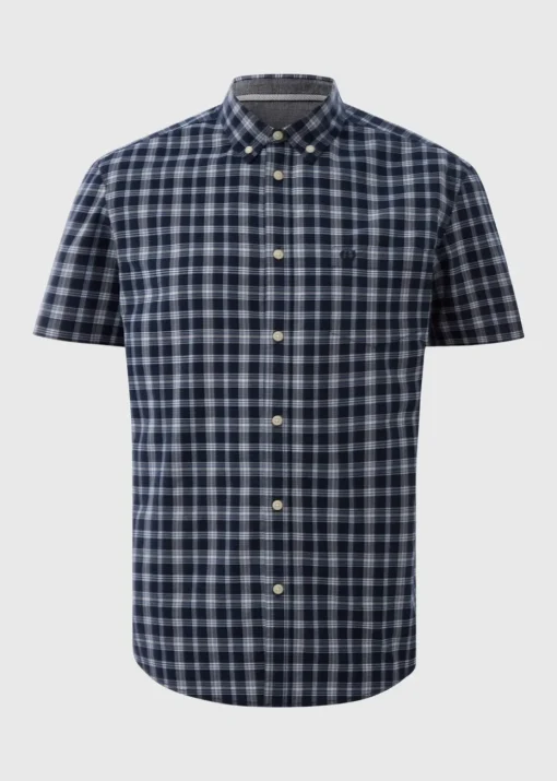 Lincoln Blue Wash Check Shirt