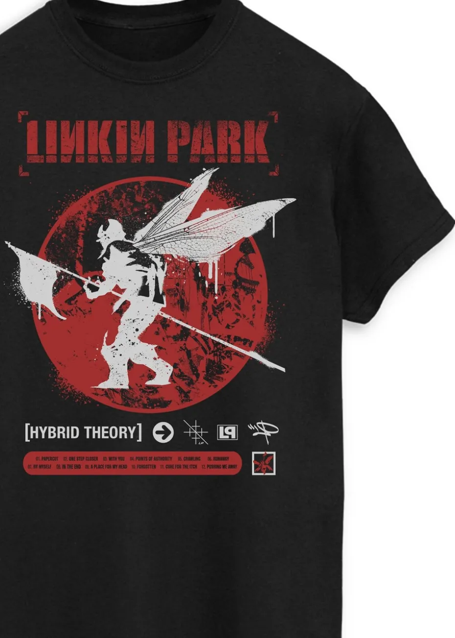 Linkin Park Hybrid Theory Black Music Graphic T-Shirt
