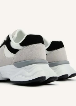 Linzi Hackney Black/Grey Two Tone Trainer