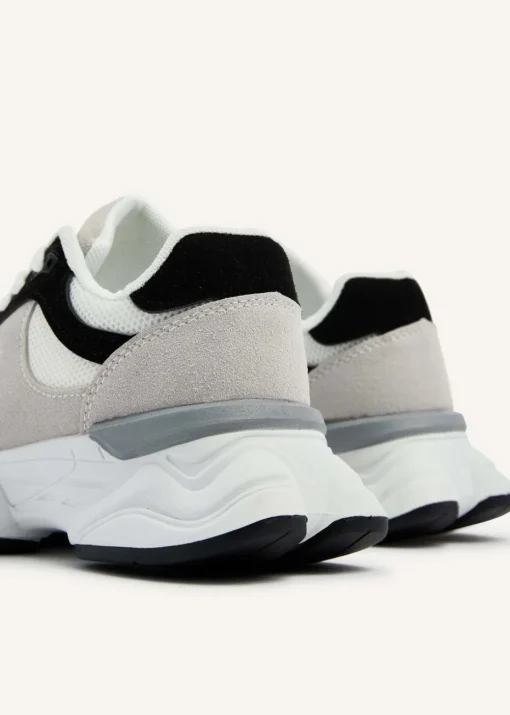 Linzi Hackney Black/Grey Two Tone Trainer