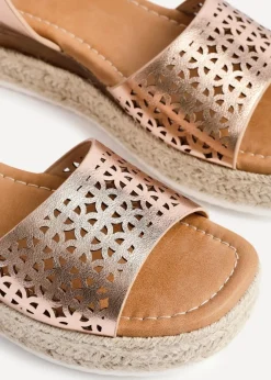 Linzi Radiance Pink Flatform Sandals