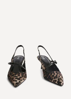 Linzi Timeless Leopard Print Court Heel