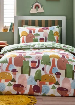 little furn. Funguys Mushroom Duvet Cover Set