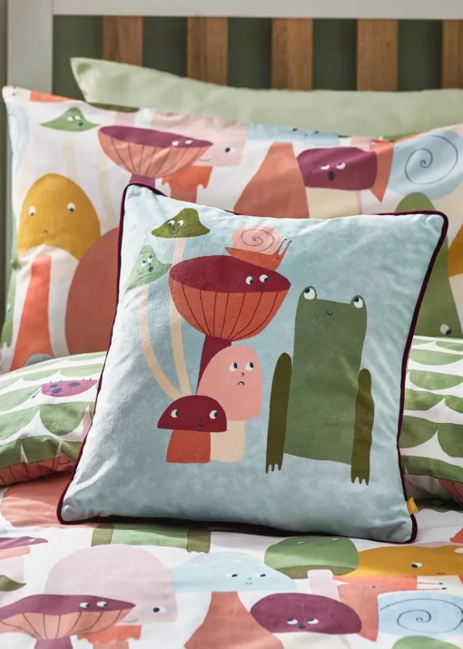 little furn. Funguys Mushroom Duvet Cover Set