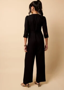 Little Mistress Black Tailored Jumpsuit By Vicky Pattison
