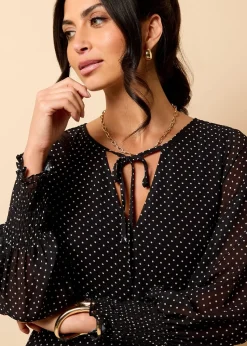 Little Mistress Polka Dot Mini Dress by Vicky Pattison