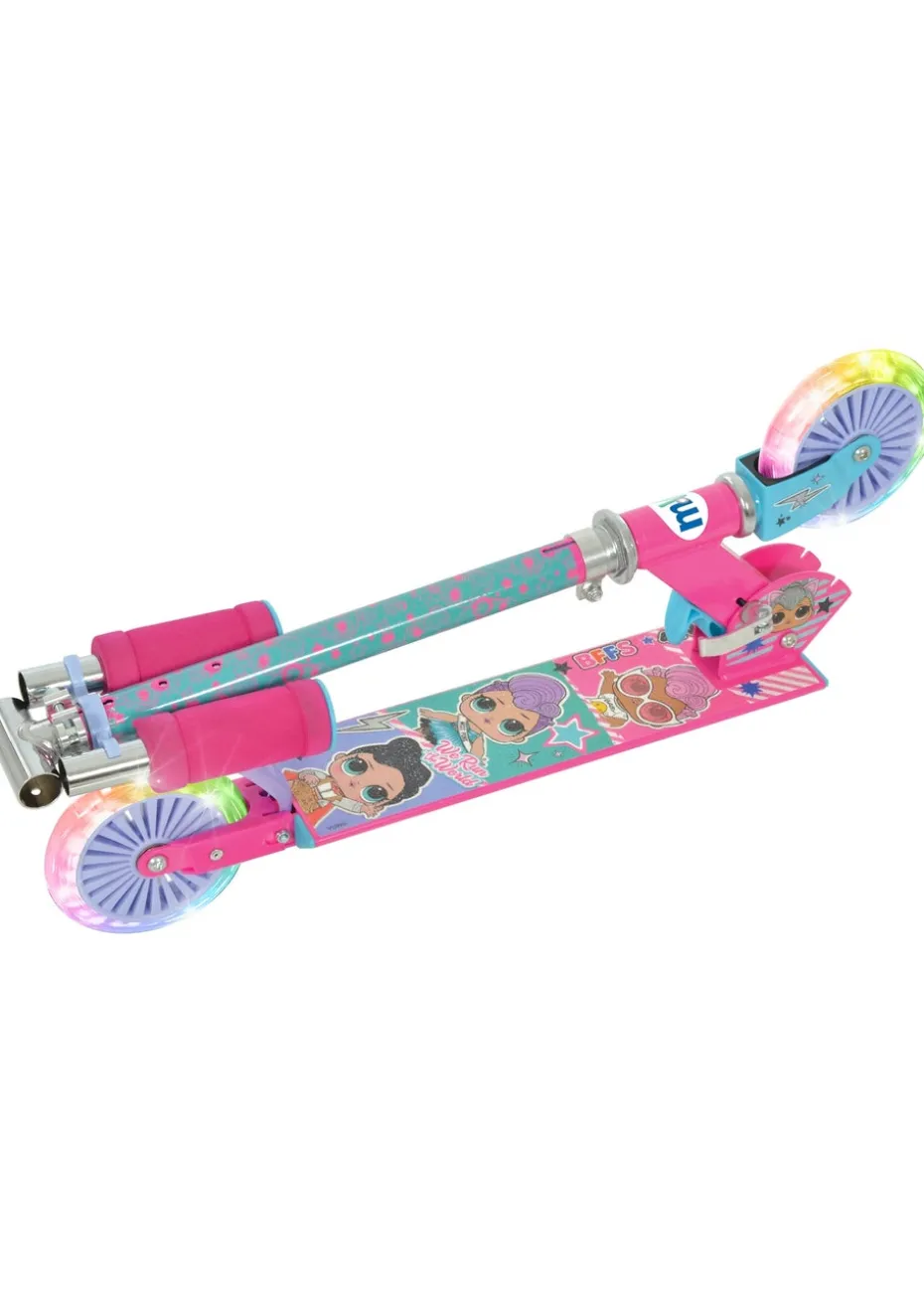 LOL Surprise Folding Inline Scooter with Light Up Wheels