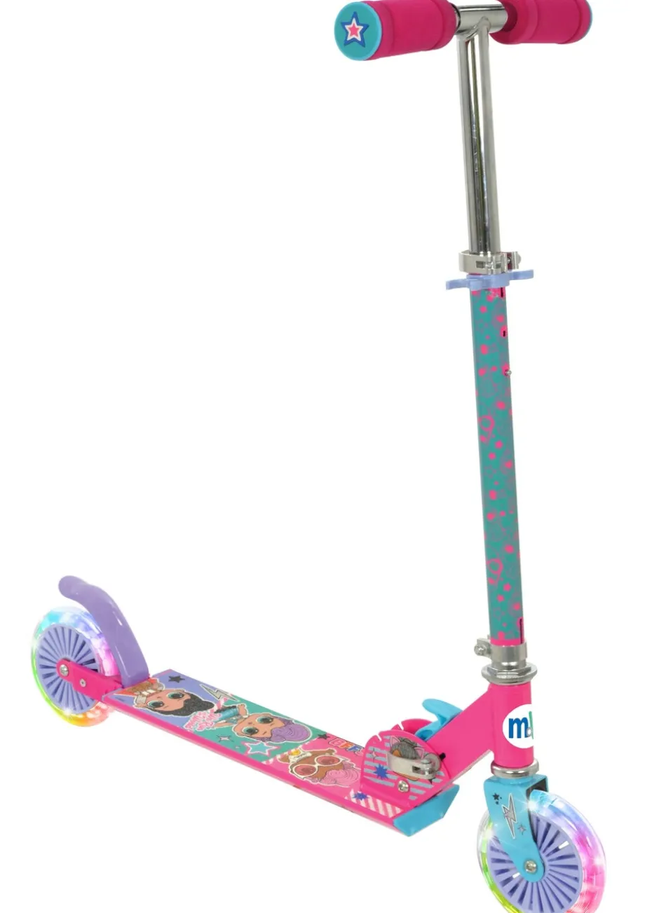 LOL Surprise Folding Inline Scooter with Light Up Wheels