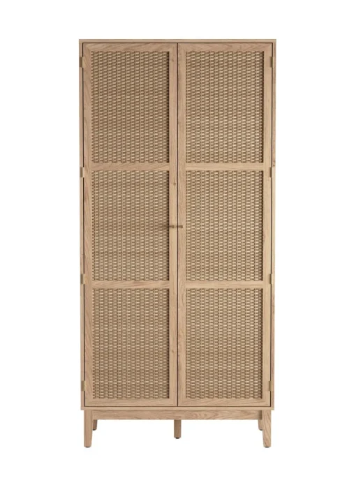 LPD Furniture Bordeaux 2 Door Wardrobe (1810x557x850mm)
