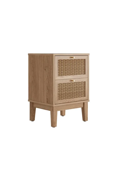 LPD Furniture Bordeaux Bedside Cabinet (587x355x400mm)