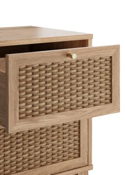 LPD Furniture Bordeaux Bedside Cabinet (587x355x400mm)