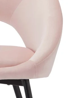 LPD Furniture Set of 2 Lulu Dining Chairs Pink