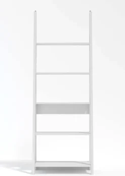 LPD Furniture Tiva Ladder Bookcase White (1754x386x640mm)