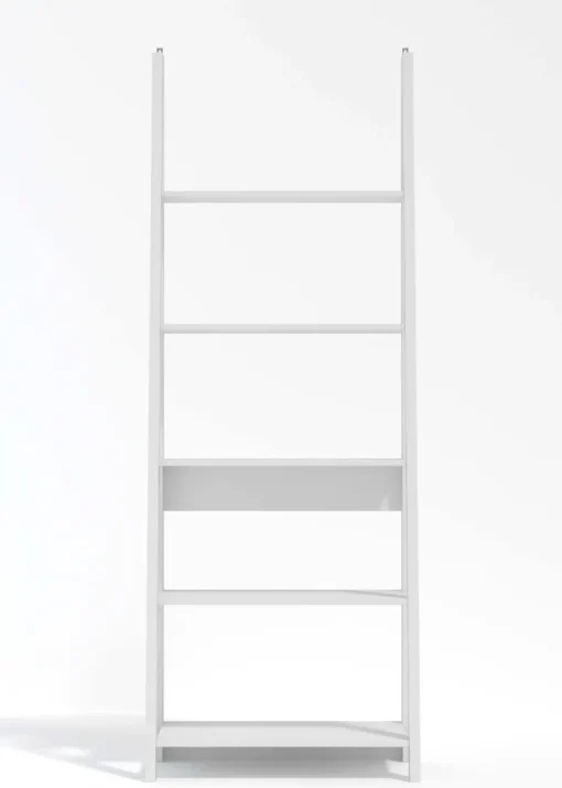 LPD Furniture Tiva Ladder Bookcase White (1754x386x640mm)
