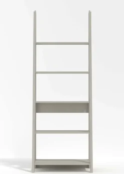 LPD Furniture Tiva Ladder Bookcase Grey (1754x386x640mm)