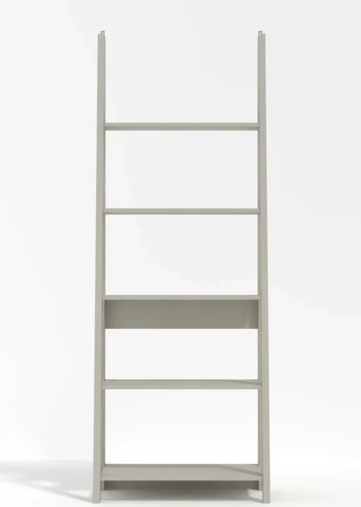 LPD Furniture Tiva Ladder Bookcase Grey (1754x386x640mm)