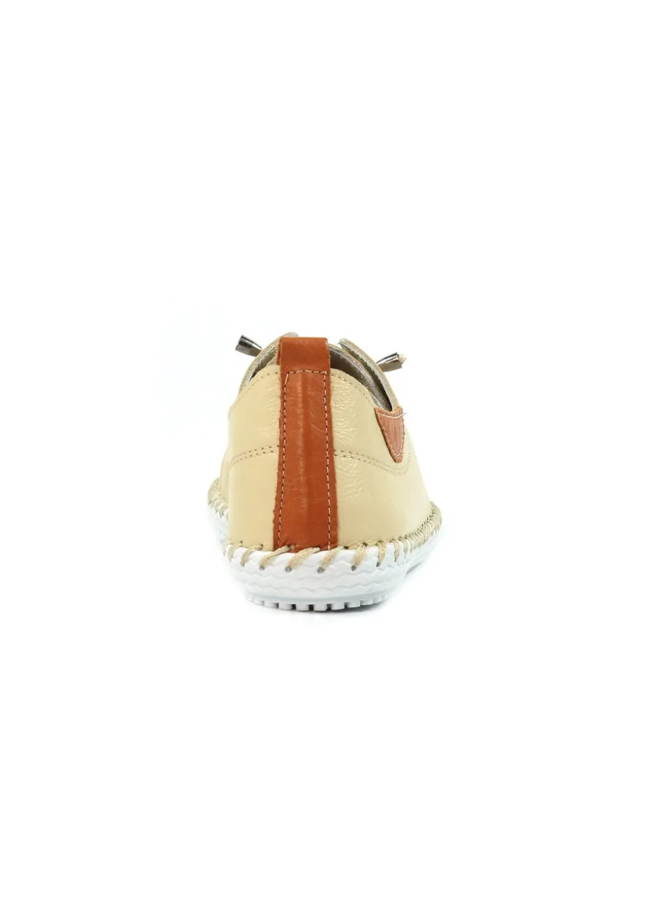 Lunar Beige St Ives Plimsoll