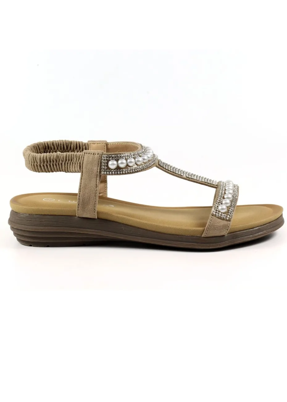 Lunar Beige Tancy Sandal