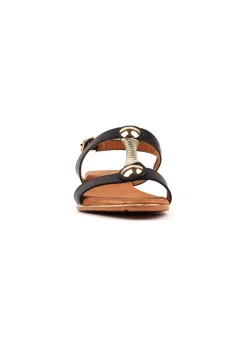 Lunar Black Renoir Sandal