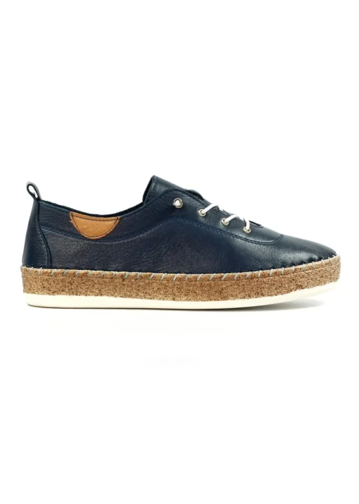 Lunar Blue Evie Plimsoll