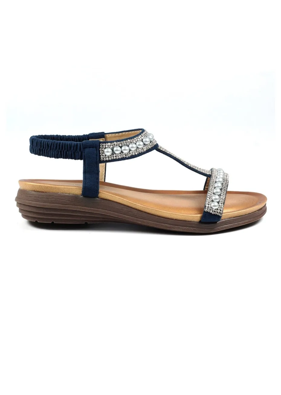 Lunar Blue Tancy Sandal