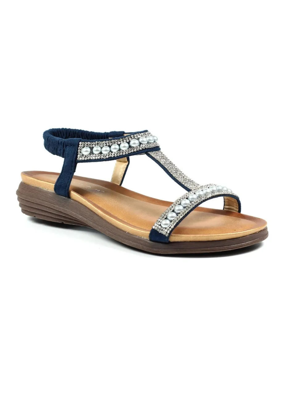 Lunar Blue Tancy Sandal