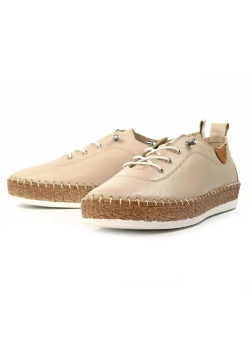 Lunar Cream Evie Plimsoll