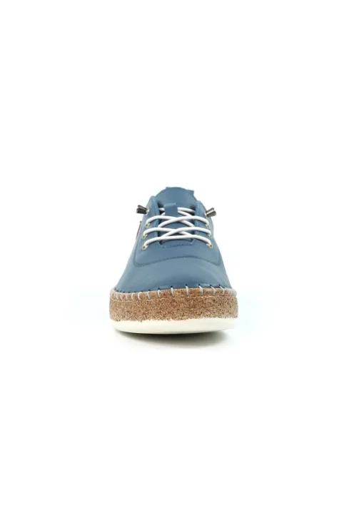 Lunar Denim Blue Evie Plimsoll