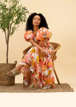 Lunar Khaki Belinda Sandal