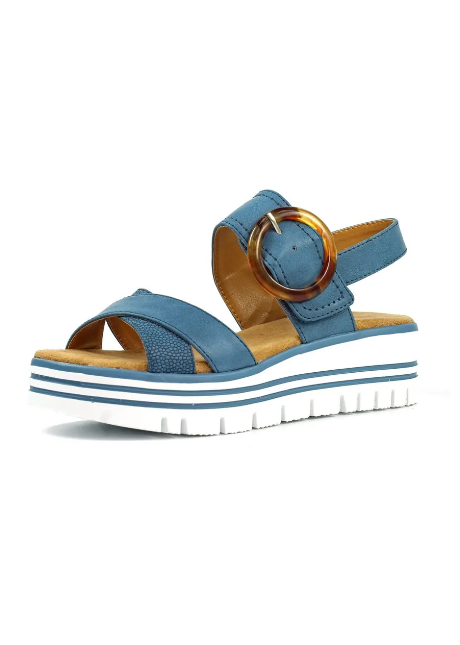 Lunar Mid Blue Elise Sandal