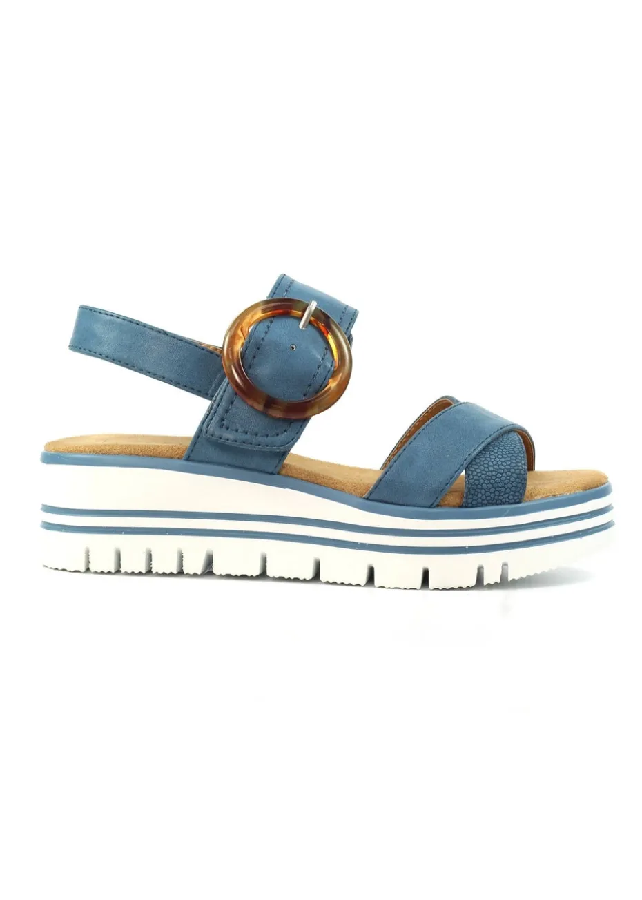 Lunar Mid Blue Elise Sandal