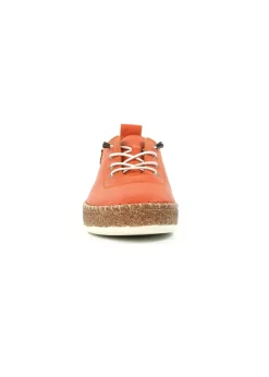 Lunar Orange Evie Plimsoll