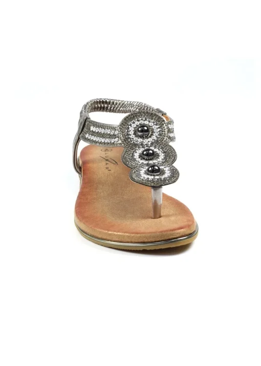 Lunar Pewter Silvia Sandal