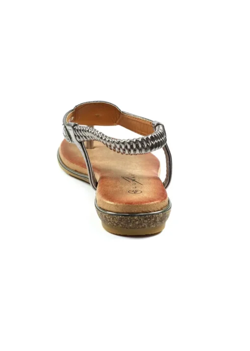 Lunar Pewter Silvia Sandal