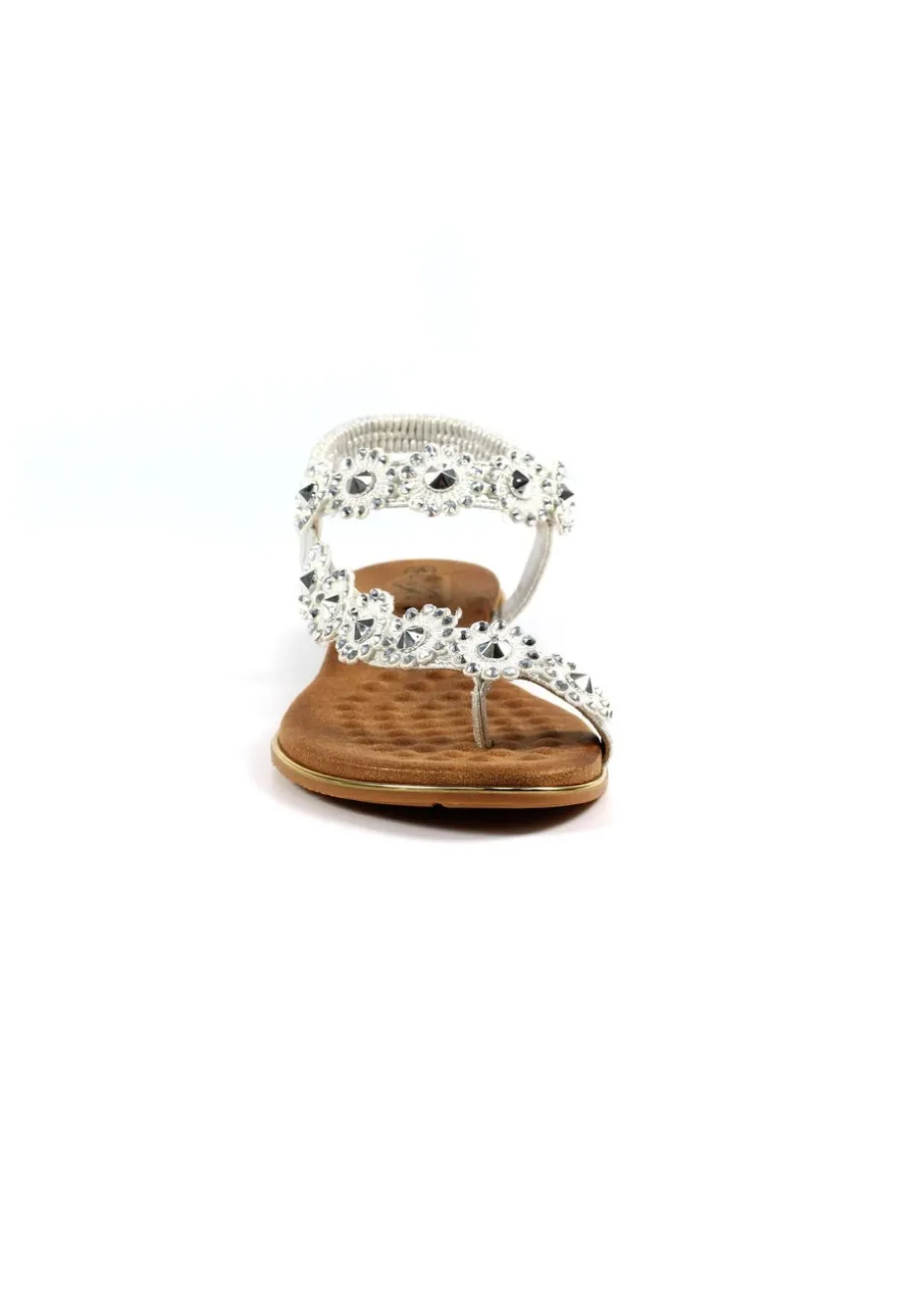 Lunar Silver Charlotte II Sandal