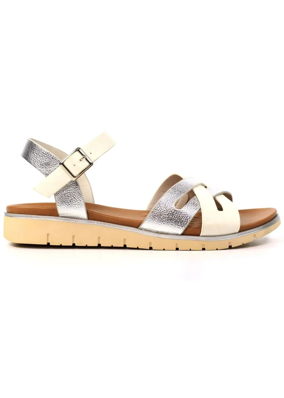 Lunar Silver Jane Sandal