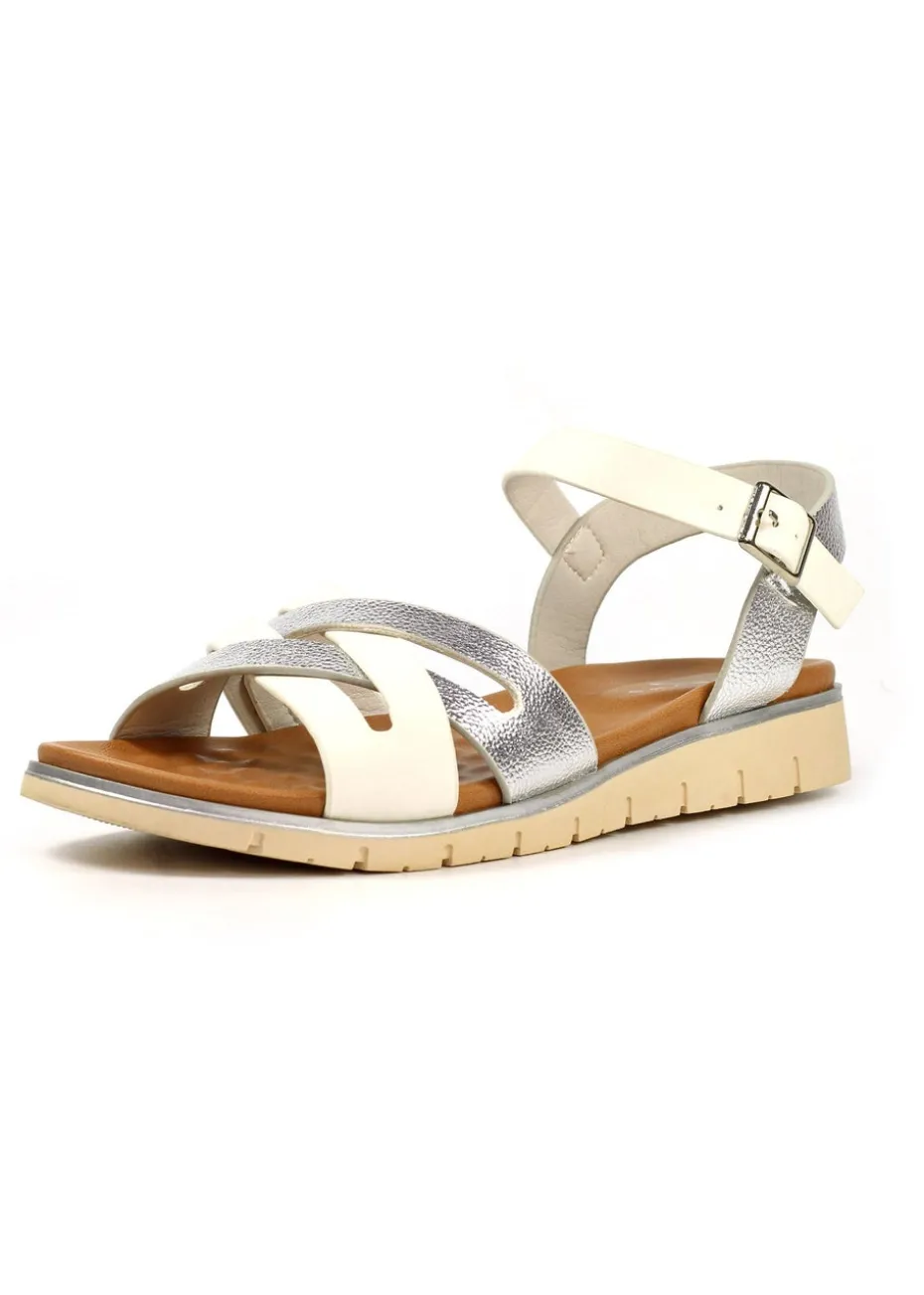 Lunar Silver Jane Sandal