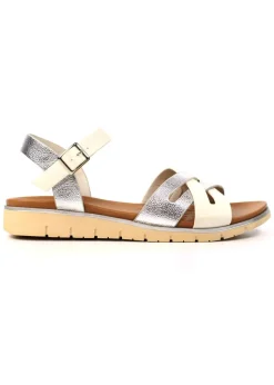 Lunar Silver Jane Sandal