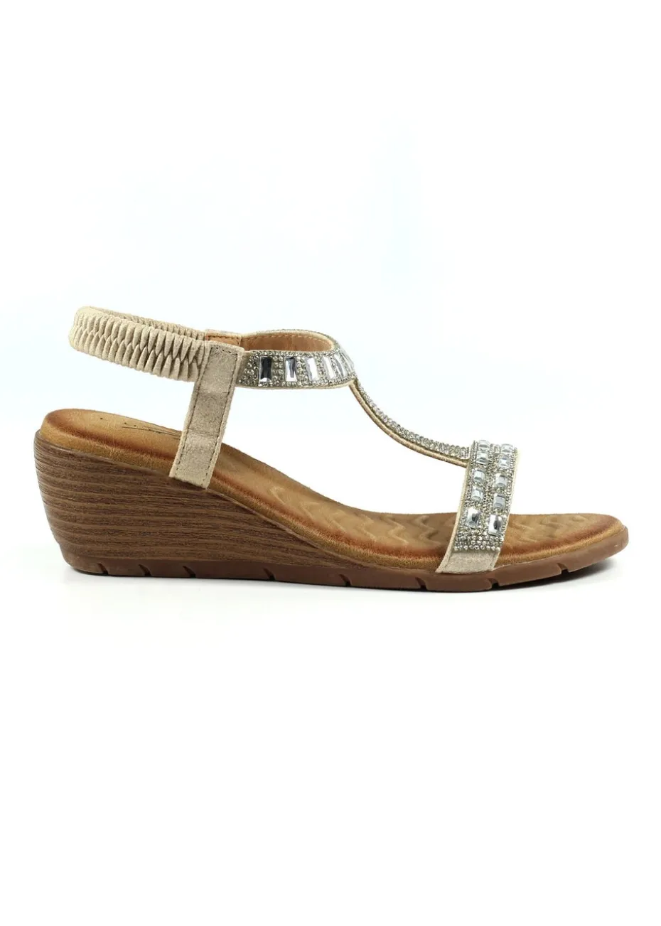Lunar Silver Macie Sandal
