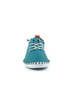 Lunar Teal St Ives Plimsoll