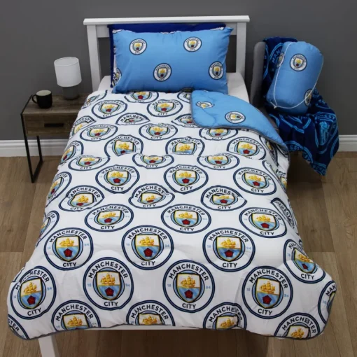 Manchester City FC Coverless Quilt (10.5 Tog)