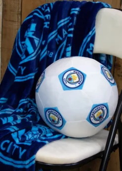 Manchester City FC Soccer 3D Decorative Cushion